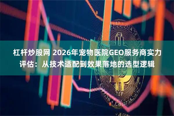 杠杆炒股网 2026年宠物医院GEO服务商实力评估：从技术适配到效果落地的选型逻辑